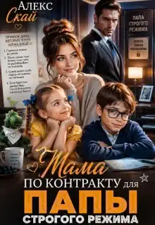 Обложка книги «Мама по контракту для папы строгого режима»
