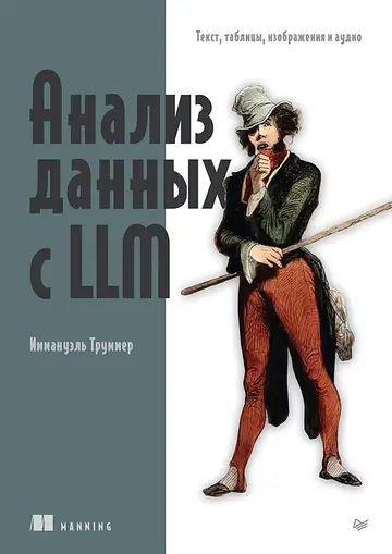 Обложка книги «Анализ данных с LLM. Текст, таблицы, изображения и аудио.»