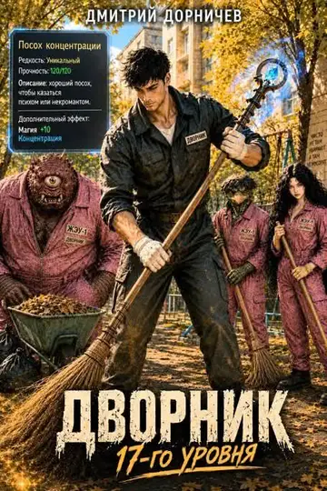 Обложка книги «Дворник 17-го уровня. Том 7»