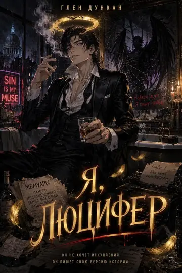 Обложка книги «Я, Люцифер»